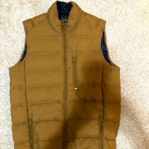 The Academy Brand Tan Vest
